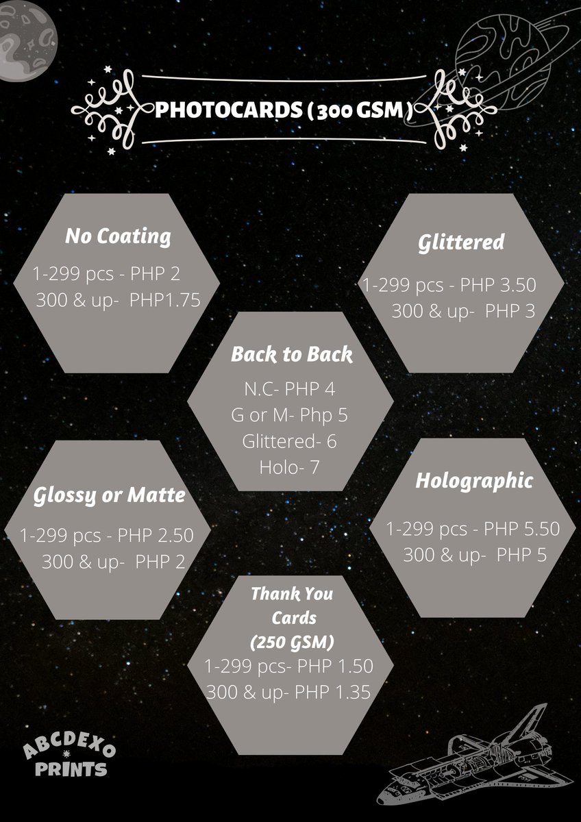 abcdexo prints 🌟 CUSTOMIZED PHOTOCARDS tweet media