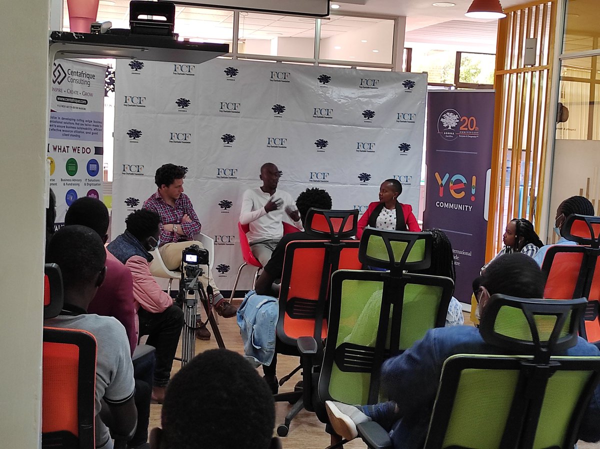 kichma's tweet photo. As entrepreneurs build products or businesses, they need to begin putting in processes in place and a working business model to ensure longevity of the business! #FailureTalks hosted by @AshokaAfrica and @ITCnews #YECommunity https://t.co/OtKWLev2lv