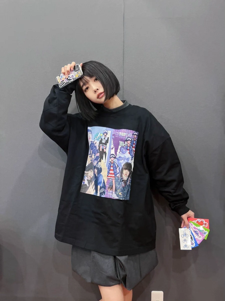 あのちゃん　小悪魔コーデビッグロンT　Tシャツ　Lサイズ　ano Tシャツ あの STAFF on X: 