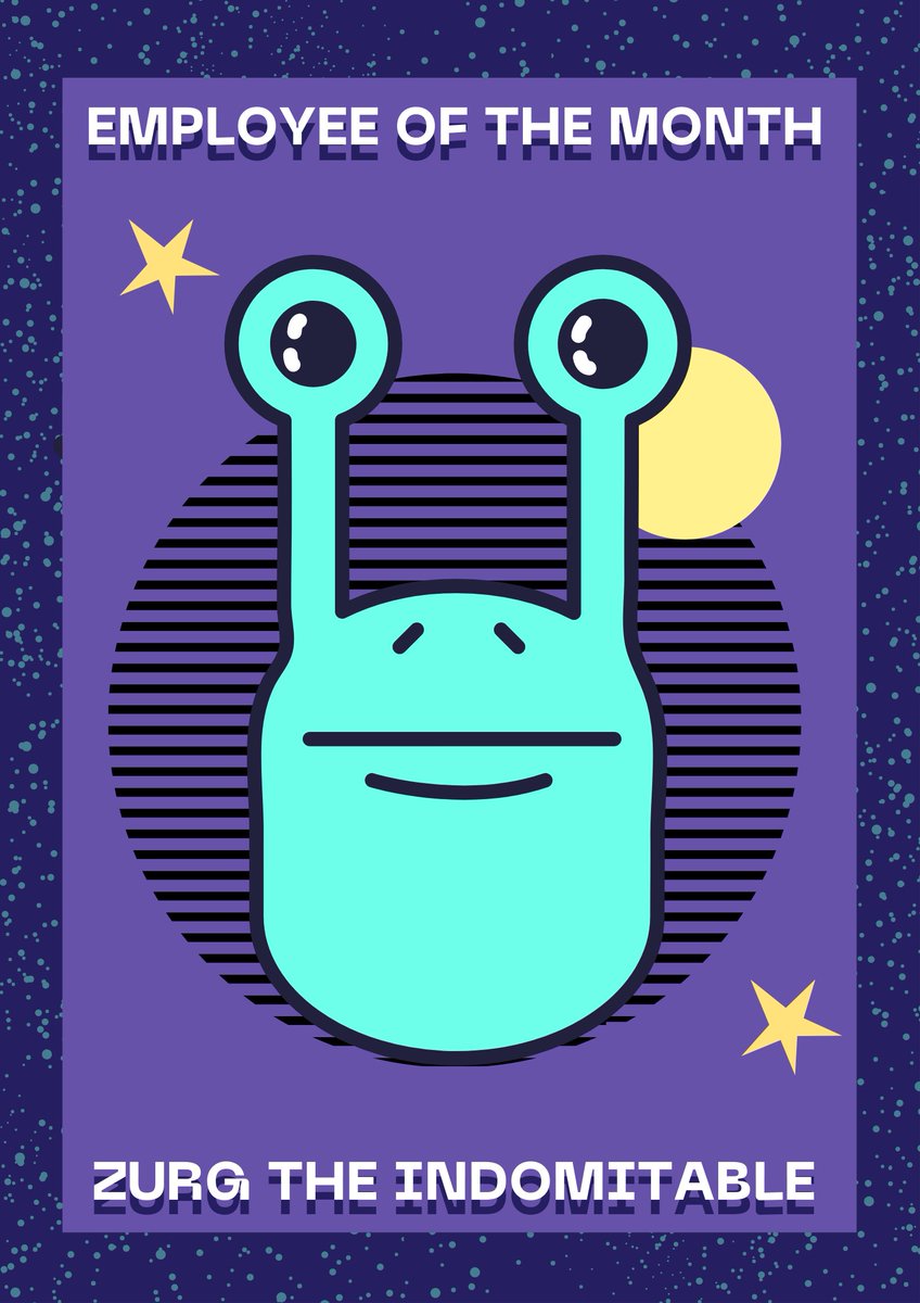 1 Hour until our AMA on twitter spaces! 

Come meet the team and ask any questions you may have before public mint in 4 hours, maybe even ZURG will be there!