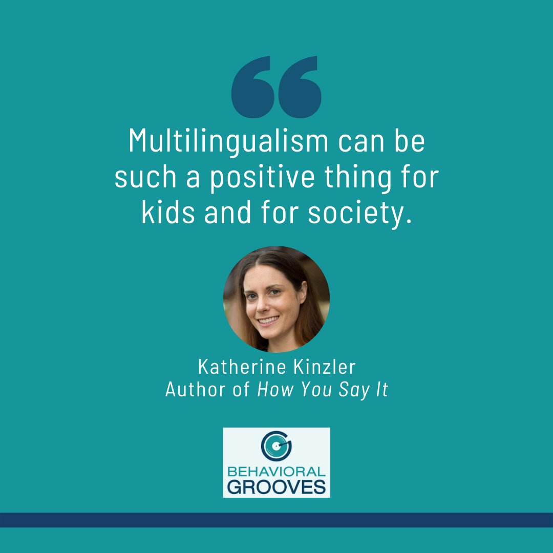 It's a difficult week. But in this time of strife, we can reflect on how we listen to and talk to people. <a href="/K_Kinzler/">Katherine Kinzler</a> advocates for multilingual education and linguistic diversity, on tomorrow's episode.