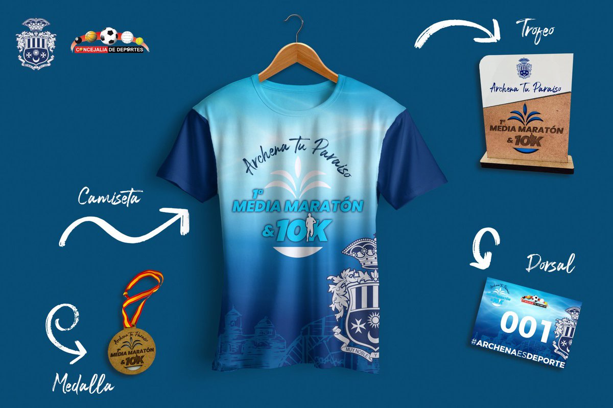 DeportesArchena's tweet photo. 💣 ¡Se acerca el día 🕛!

¿Te has inscrito YA 🤔 en la #MediaMaraton y #10K “Archena, tu paraíso”?

🚨🚨 ¡Últimos días para participar en uno de los eventos del año en #Archena! 

Click aquí 👉 https://t.co/YabnZgpELf https://t.co/7ROfL6rACi