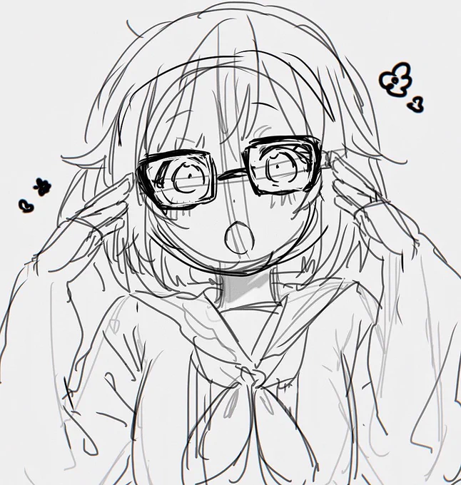 ラフだらけ 