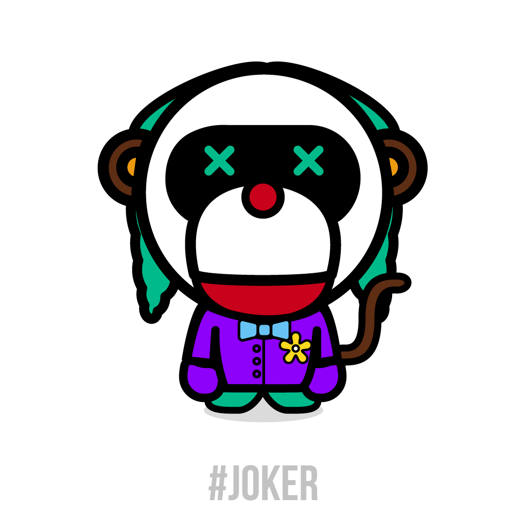 marchatton's tweet photo. #JOKER
...from The World of Bapes.
#worldofbapes #joker #Batman #nftartist #nftcollection https://t.co/bfHBzQi1Ei