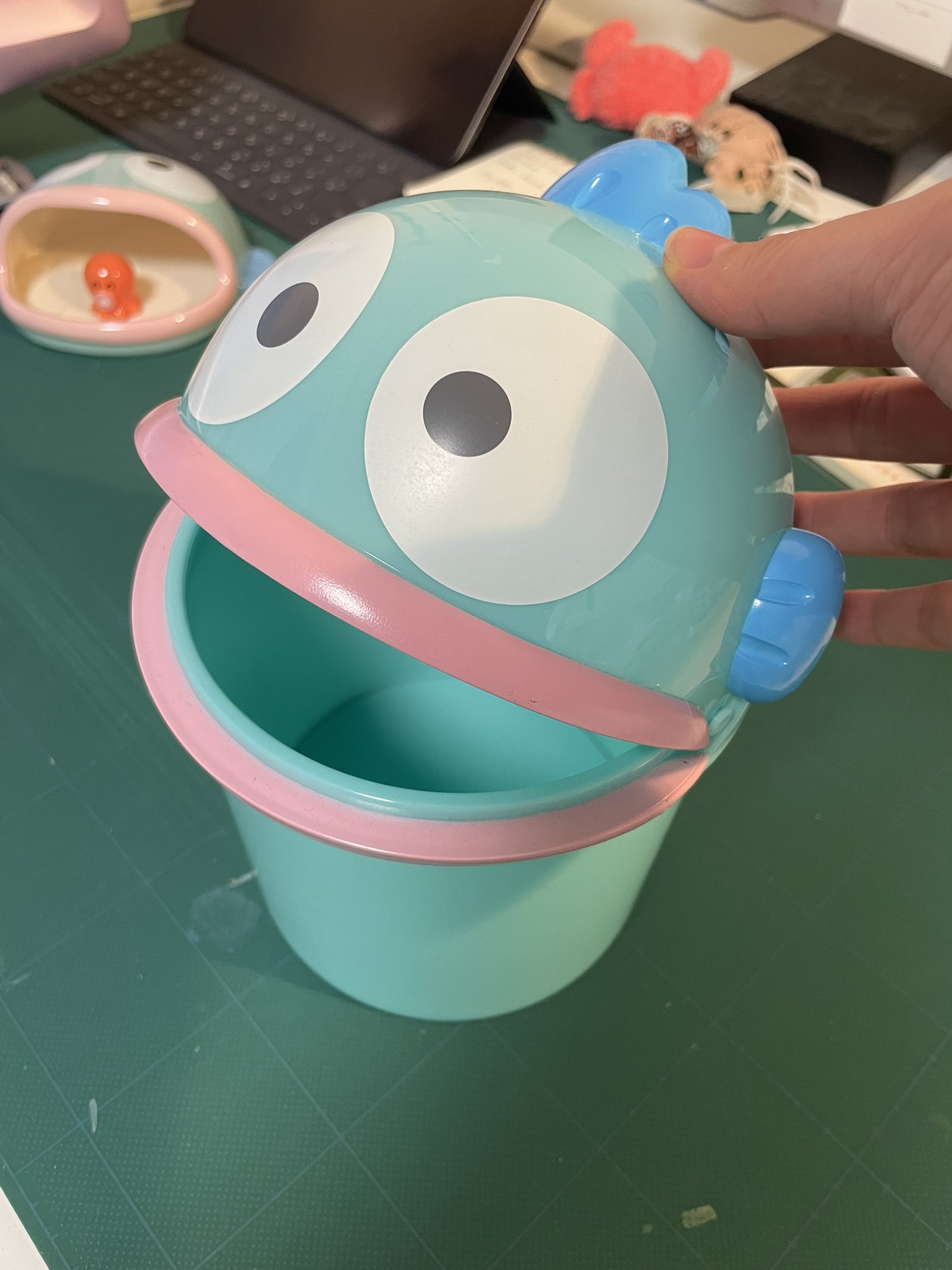 Amazon｜ハンギョドン ルームダストボックス｜フタなしゴミ箱