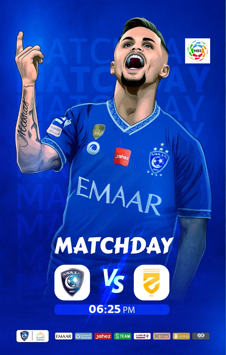 Alhilal_FC's tweet photo. ⏳ أربع ساعات تفصلنا عن رؤية #كبير_آسيا في الملز 😍
#الهلال 💙
#الهلال_الحزم ⚽️ https://t.co/uPHsGinrYh