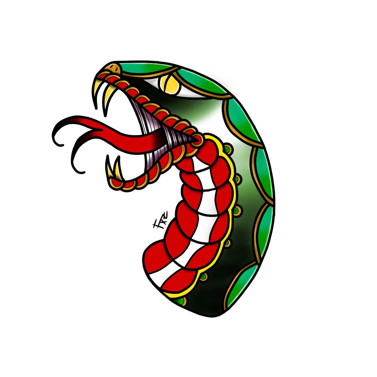 frogxzeta's tweet photo. 🆕: Cabeza de serpiente ❤🔃

#draw #flash #color #snake https://t.co/SBwYUyjIMW