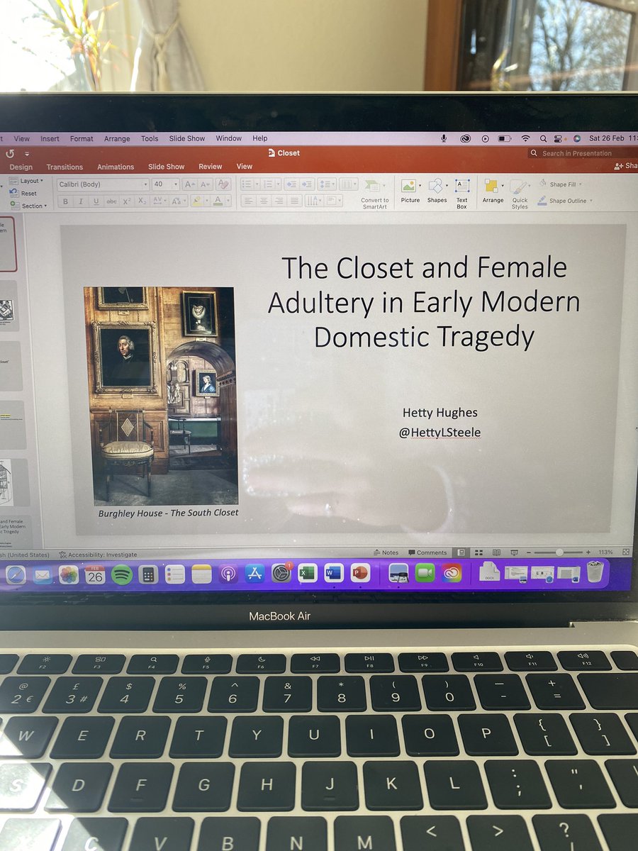 HettyLSteele's tweet photo. And we’re off! @LSCGlobeGrad22 & @The_Globe’s #Home22 Conference. Another digital academic conference that has meant I can dial in on #matleave. Sad not to be able to see the delegates face to face, but loving the accessibility! #LSC22 @maternityCPD https://t.co/5UXmRD24v2