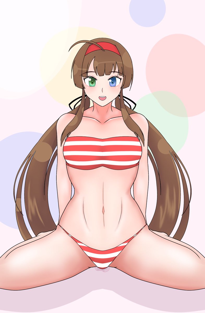 100maru004's tweet photo. 水着両備ちゃん!! 
#閃乱カグラ  #両備 https://t.co/Gc5MeTuxS2
