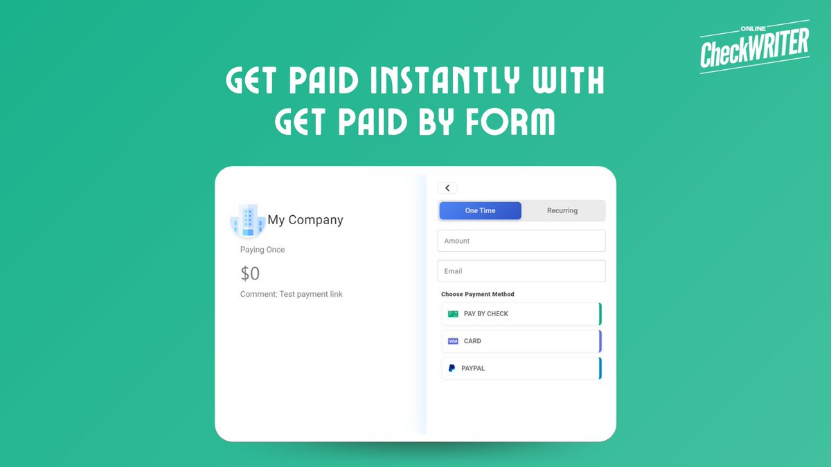 Online Check Writer tweet media