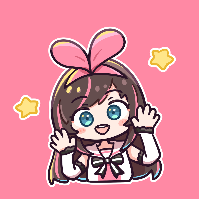 キズナアイ 「アイちゃん!
#きずなーぽすと
#キズナアイ 」|ぽんがりのイラスト