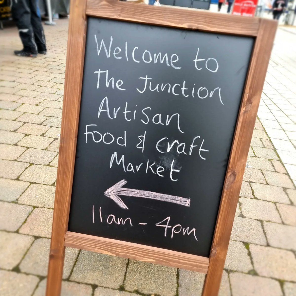 JunctionAntrim's tweet photo. 🌟 Our Artisan Market is in full Swing 🌟 

Join us until 4pm for Local Food, Arts &amp; Crafts traders with some the best produce NI has to offer! from cheese to chocolate, our traders have some of the best produce around!

Plus. Live Music &amp; Family Fun! https://t.co/dPe9EAJPDE