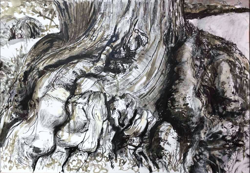TheRCAConwy's tweet photo. This wonderful ink drawing by Pamela Green entitled "Bolus" was highly commended by our judges in our open exhibition which closes today.

#rcaconwy #rcaopen22 #art #exhibition #ink #drawing #loveart https://t.co/ayOIuc8Xgh