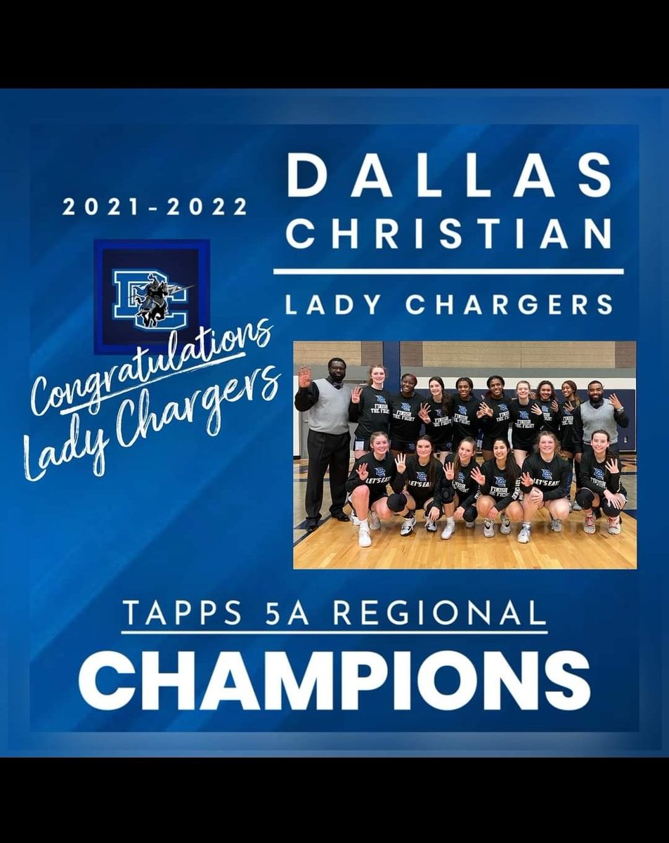 DCS LADY CHARGERS - Heading to Waco for the TAPPS 5A STATE CHAMPIONSHIP FINAL FOUR !

DC will play a very good SW Christian team on Friday. This will be the 3rd straight year these two teams will meet in the Semifinals.
<a href="/DCSChargers/">Dallas Christian</a>
<a href="/KennedyC_00/">Kennedy Chappell</a>
<a href="/TAPPSbasketball/">TAPPS Basketball</a>
ONWARD !!