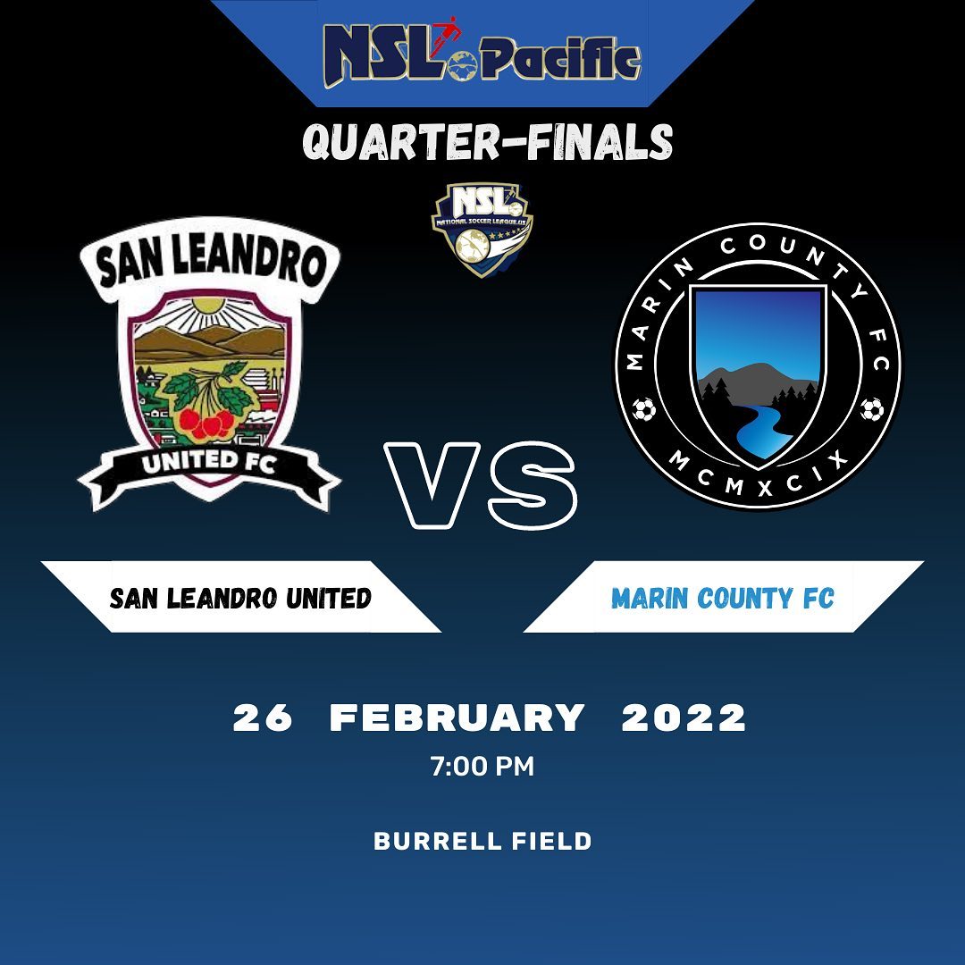 NSL News
National Soccer League US
::MATCHDAY:PLAYOFFS::
NSL Premier Pacific Conference
NSL Premier California North Division
<a href="/NSLSoccerLeague/">NationalSoccerLeague US</a>
<a href="/NSLPacific/">NSL Pacific</a>
<a href="/SanLeandroFC/">SanLeandroUnitedFC</a>
<a href="/sanpablofc1999/">San Pablo F.C.</a>
<a href="/richmondsolfc/">RICHMOND SOL FC Semiprofessional Soccer</a>
<a href="/salinassoccerfc/">Salinas Soccer Academy</a>
<a href="/RealSanJose/">Real San Jose</a>
<a href="/ajaxeastbaysc/">AJAX East Bay Soccer</a>
<a href="/TLJ_FC/">Stockton TLJ FC</a>
<a href="/MarinCountyFC_/">Marin County FC</a>
<a href="/Cruizersfc/">Cruizers FC (at 🏡)</a>
