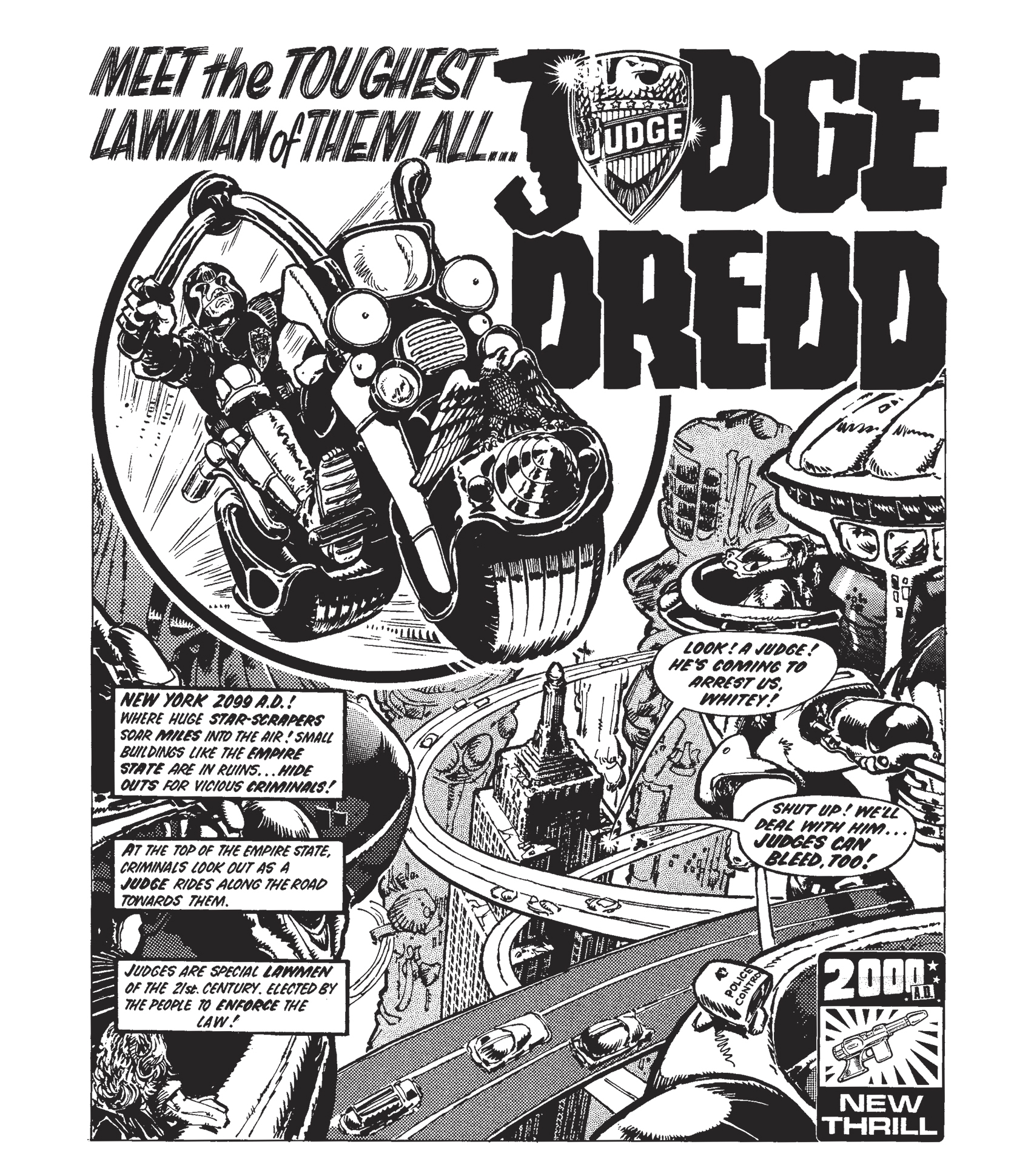 Creating the Judge Dredd by Brian Bolland Apex Edition: A How-to Guide for  the Rash and Enthusiastic - The Comics Journal