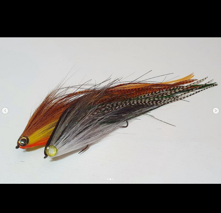 FarmsWhiting's tweet photo. Very nice streamers 
tied by @andreas13andersson
A couple of very large trout flies..but not to large considering where they're going. 
These will provide a large footprint and some extra subsurface noise.

Deliveryman 2.0
@ahrexhooks #tp610hook #flytying #flyfishing https://t.co/GF6gyG9d7W
