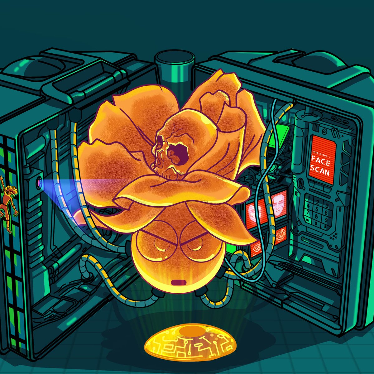 skeletalflower8's tweet photo. What are skeletal flowers? 
Have your 🔔 on if you wish to be an early part of our community

#NFTs #NFTCommunity #nftart #skeletalflowers https://t.co/gjhZgJxKwf