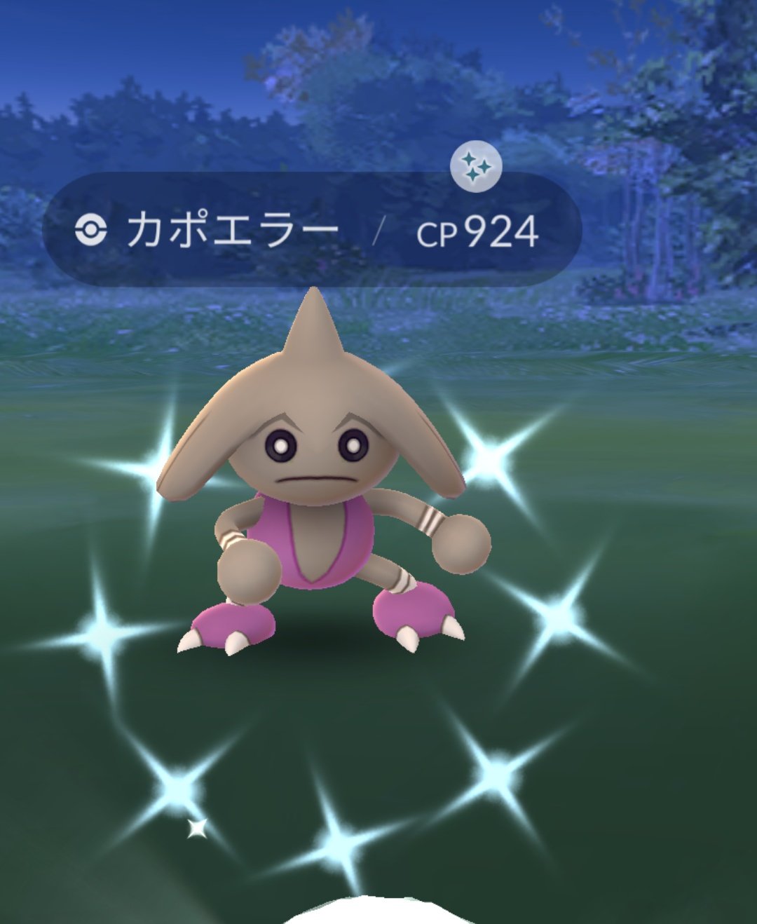 うみまる まさかのー お初色違い100はカポエラーでした 嬉しい かわいい ポケモンgo T Co Mgps8opk6c Twitter