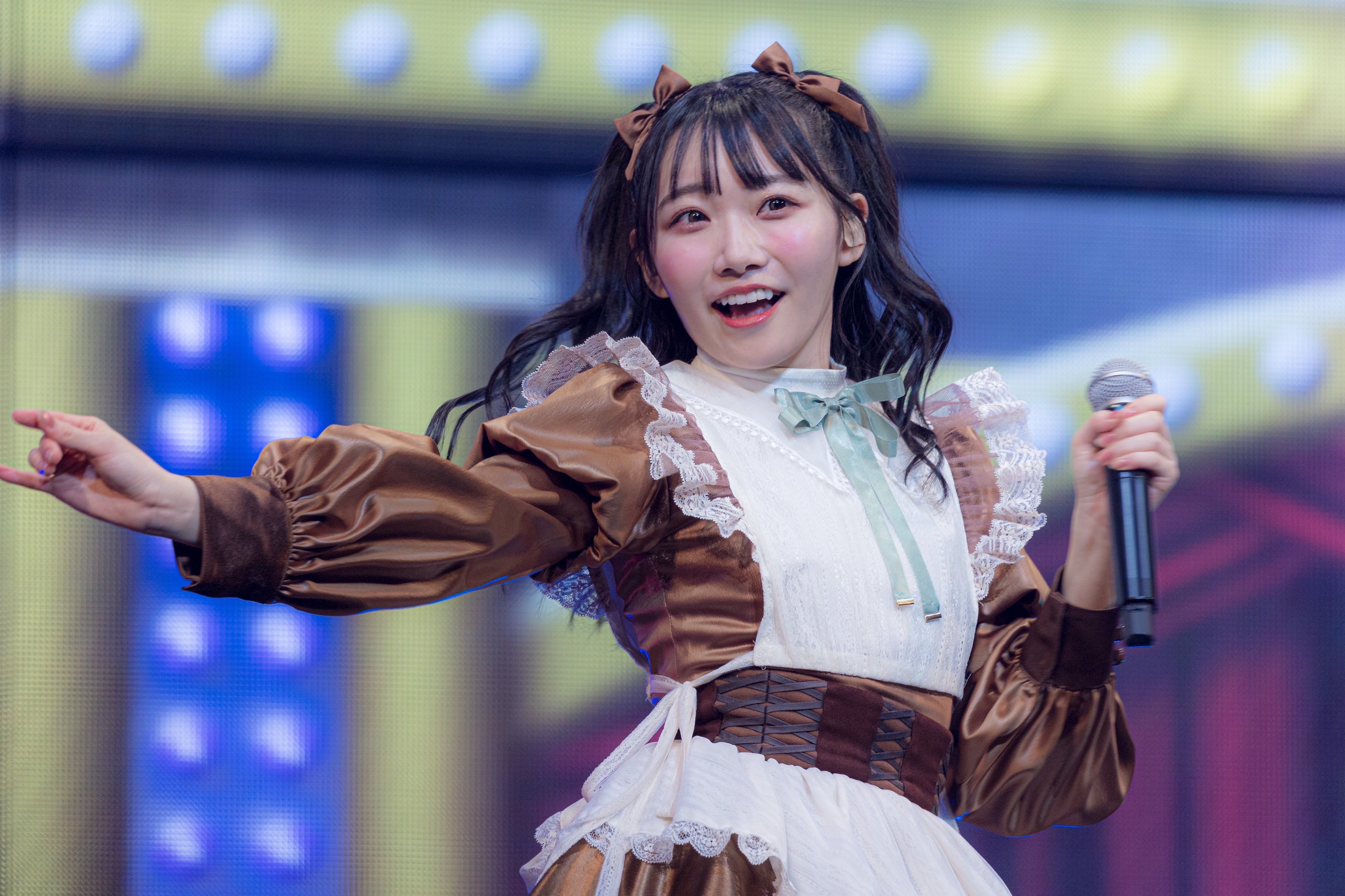 本田珠由記　生写真　まほろばアスタリスク　歌唱衣装　チュウ　直筆 ≠ME メジャー2ndシングル「まほろばアスタリスク」CDショップ