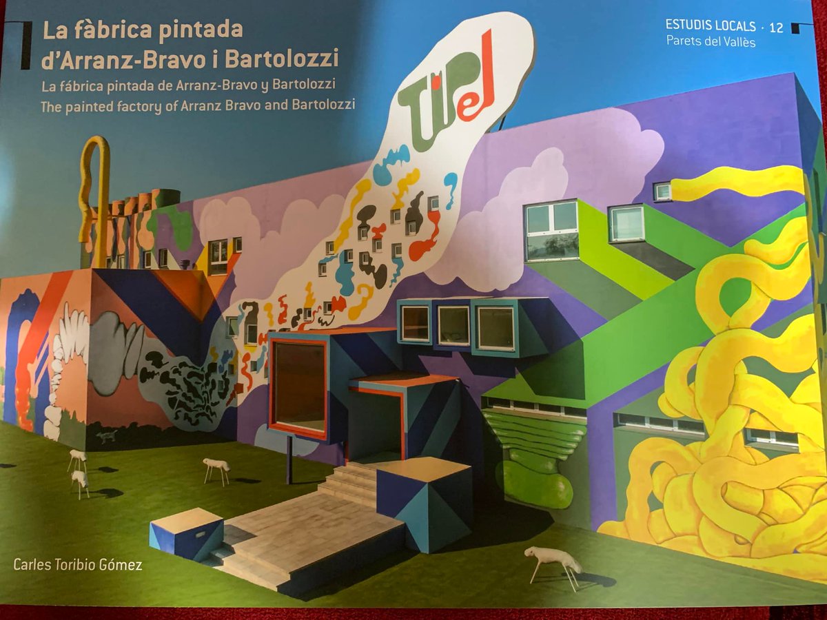 JordiSeguer's tweet photo. Felicitats @CarlosToribio04 👏👏👏
Gràcies per l’exhaustiu treball sobre les pintures de pop-art de la #Tipel, d’Arranz-Bravo i Bartolozzi.
Un encàrrec del #GovernPlural, que aquest divendres s’ha presentat al Teatre Can Rajoler de #Parets.
#FeinaFeta #TotsSomParets https://t.co/d6zA8yT13k