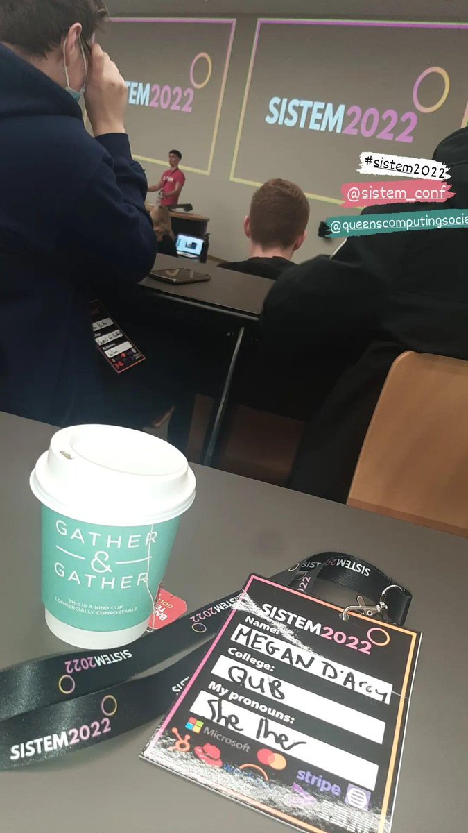 dhorcai75's tweet image. Loving this year&apos;s SISTEM, I have a lighting talk at 4pm on Internet pollution if you fancy joining today it&apos;s cool I promise #SISTEM2022