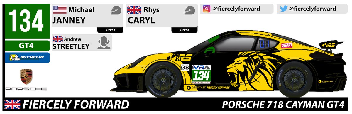 Playing Mother Hen on the pitwall again in the <a href="/gomezsimracing/">GSI</a> <a href="/IVRALeague/">IVRA</a> Clubsport Series and nurturing these two <a href="/fiercelyforward/">Fiercely Forward</a> drivers in the 700km Of Zolder this afternoon. Race goes green at 16:15 GMT. Broadcast on YouTube by <a href="/RaceSpotTV/">RaceSpot TV</a> at youtube.com/watch?v=lTKQuC…