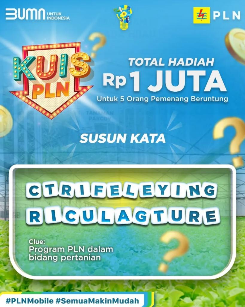 _pln_id's tweet photo. Holla, Electrizen.
Sudah siap sama #KuisPLN pekan ini?
Seperti biasa jawaban dari kuis pekan ini gampang banget, ya, Electrizen.
#PLN #PowerBeyondGenerations #KuisPLN #PLNMobile #SemakinMudah https://t.co/bV4DHFDgzc