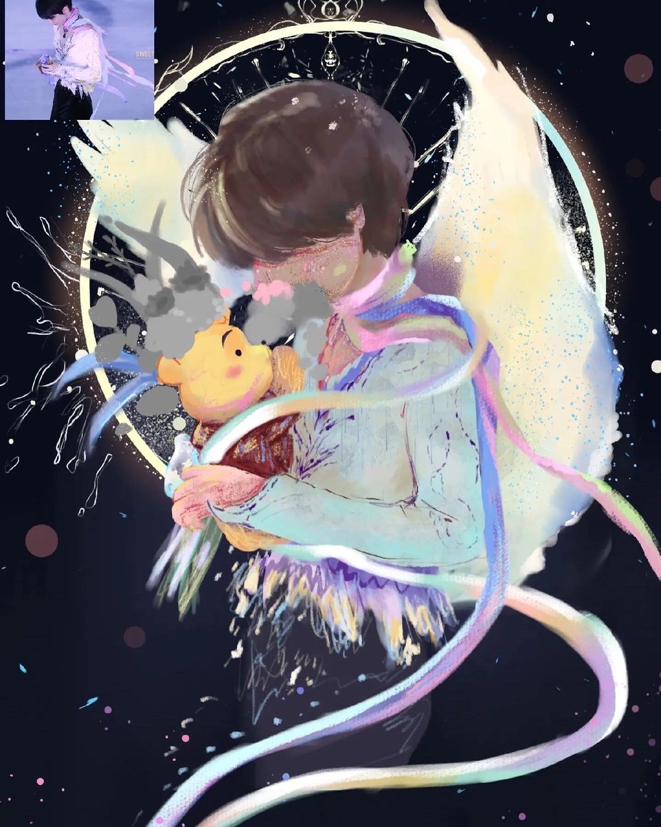 Chou_youmeng's tweet photo. 誰もが羽生結弦を倒すことができないので、神は公平ではないと誰もが言いましたが、羽生結弦を血で満たしたことがないので、神は公平です。 羽生选手已经是传奇了，剩下的路就跟随自己的心走就好了。
#YuzuruHanyu #YuzuruHanyu𓃵 #Yuzuru #羽生結弦選手 #羽生くん #羽生結弦 #JSFamilyVacation https://t.co/RmMkzfbQCq