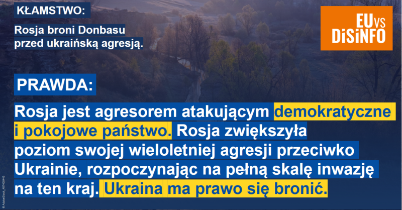 FAKT:
To Kreml zdecydował się rozpocząć wojnę z Ukrainą ⤵️ x.com/EUvsDisinfo/st…
