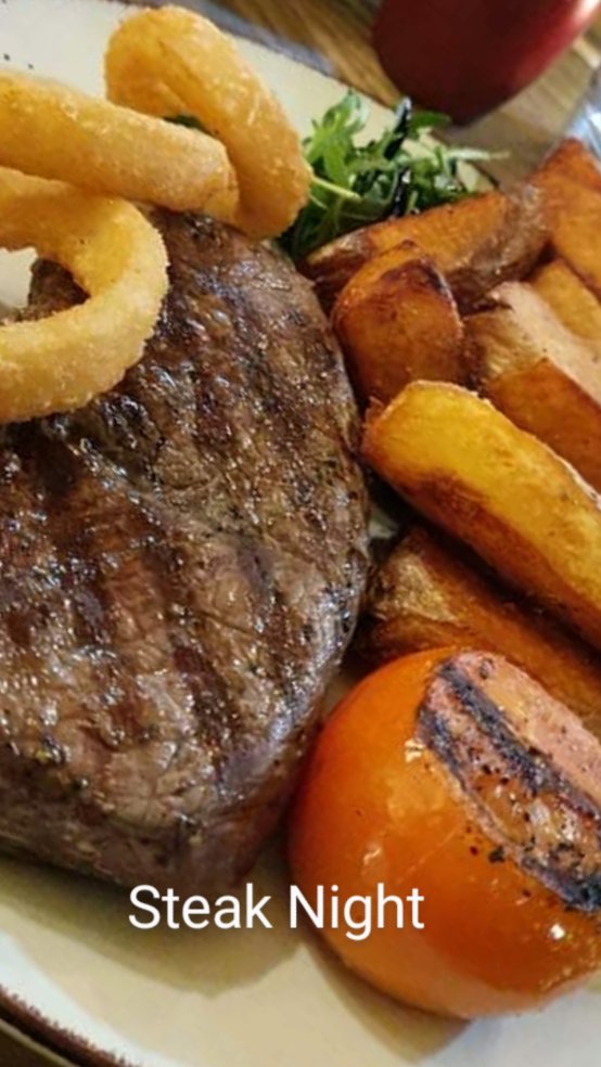 Alongside our delicious menu served 12-9pm, it's our regular Saturday Steak Night tonight from 4-9pm! Join us, in front of our log fires, for a delicious meal and great selection of drinks!  A warm welcome awaits 🙂 #Food #saturday #steaknight  #realale #sheffieldissuper