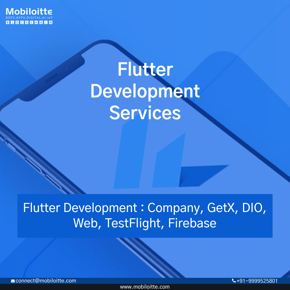 Mobiloitte's tweet image. Can Flutter development benefit your business?
Check our all-in-one Flutter development services and see what makes it the best choice for your next Mobile app development projects!
Call/WhatsApp: +91-9999525801
#flutter_app_development #mobile_apps_development #DIO