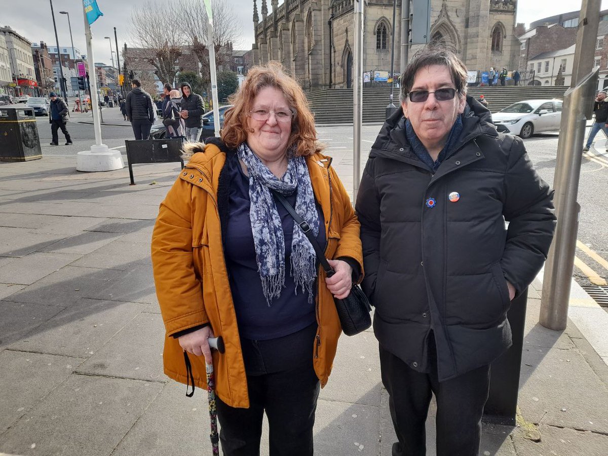 Some of our members at @BombedOutChurch.
Our #NHS is a vital service. Any reforms that seek to harm or profit from our health care should be fought against.

Demonstrations are our right and how we show our anger!
Join the Struggle!
@nurses_united
@NurseSayNO