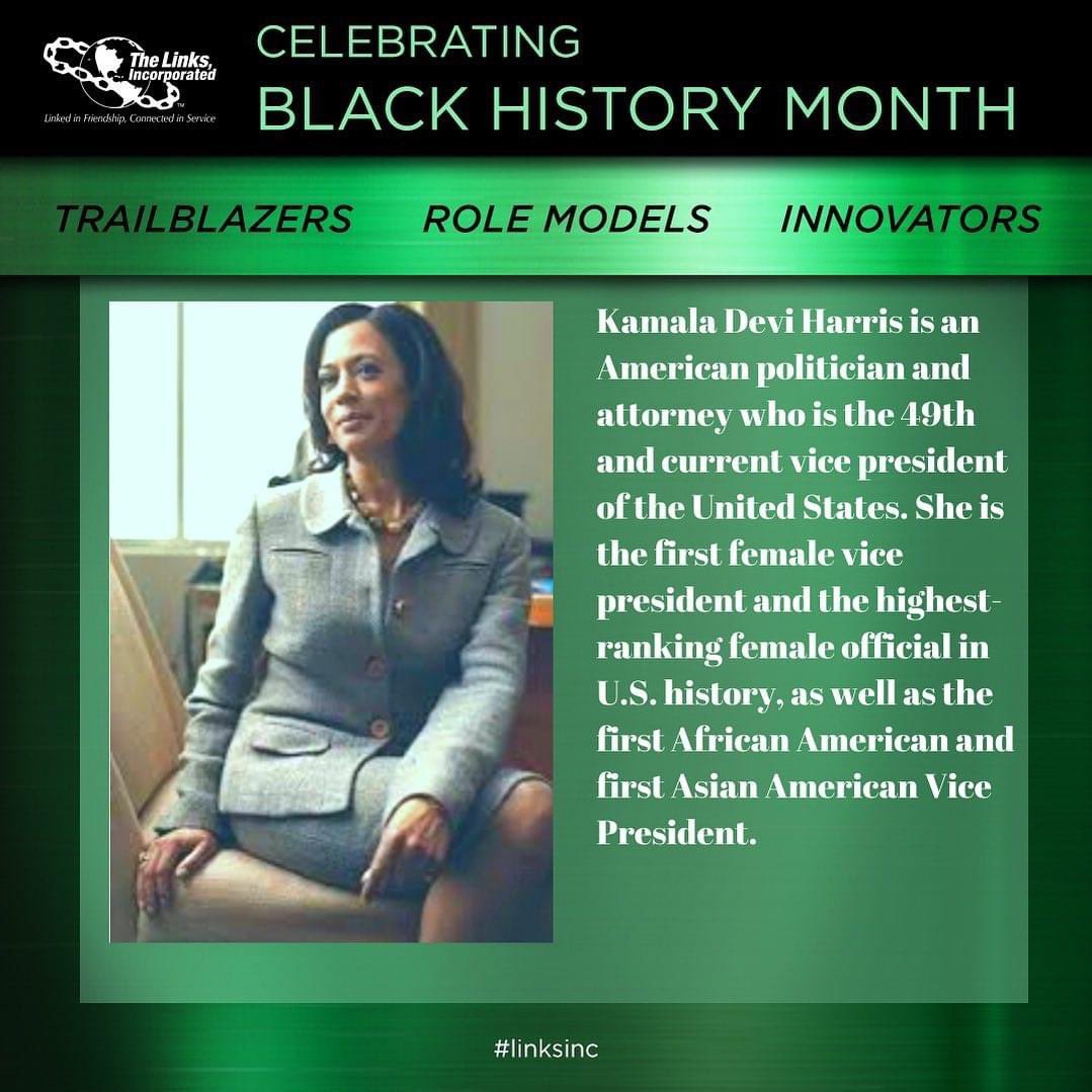 CamelliaLinks's tweet photo. Did you know??? #NTS #blackherstory #blackhistorymonth #firstwomanvicepresident #firstAfricanAmericaandfirstAsianAmericanVicePresident #lawyer #attorneygeneral #senator #politician #kamalaharris #camelliaroselinks https://t.co/Ta8RFzzulg