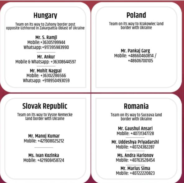 ipskabra's tweet image. #Ukraine में फंसे भारतीय मदद के लिए इन नंबरों पर संपर्क कर सकते हैं.

#ShareMax.