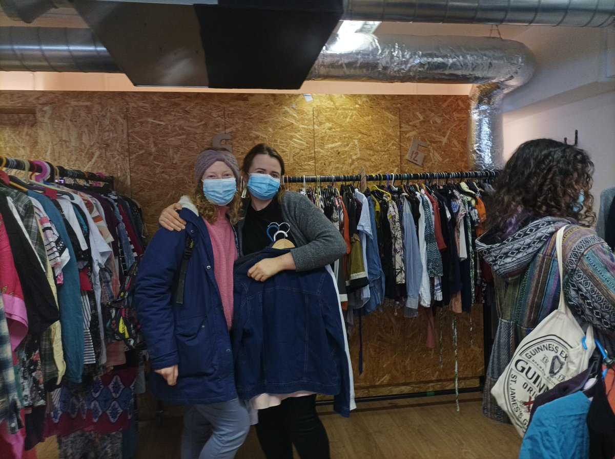 📢 Dropping our next date soon 📢

Want to be as happy as these two?

Watch this space! We'll be announcing our next clothes swap date soon.

#clothesswap #clothesexchange #slowfashion #secondhandisbest #sustainablefashion <a href="/UnionStCowork/">Union St</a>