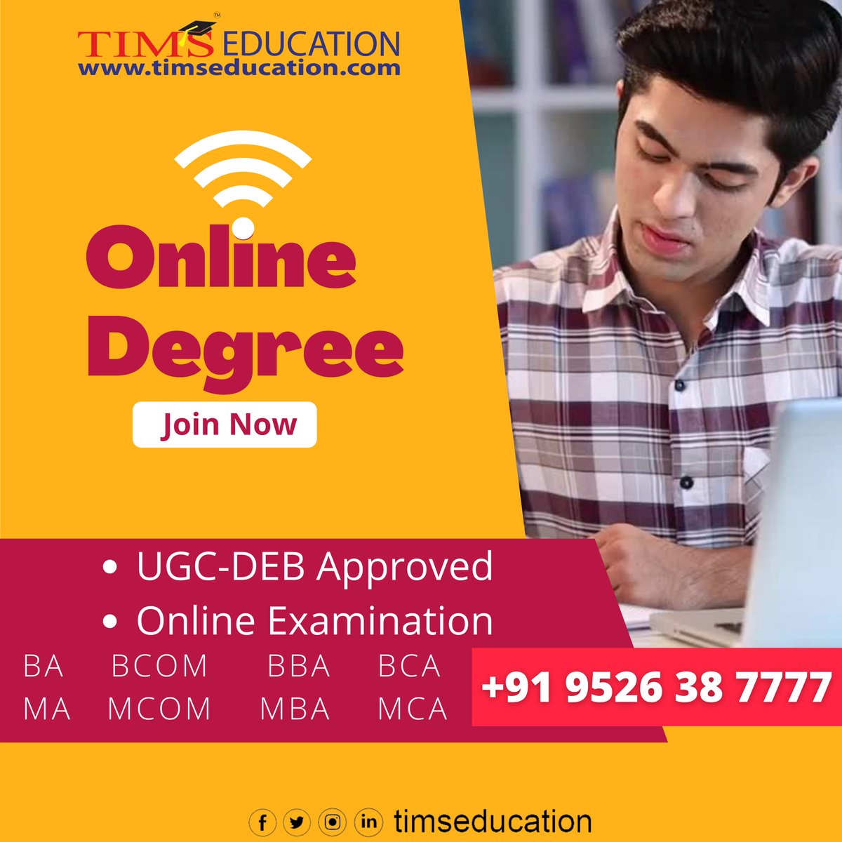 timsedappal's tweet photo. Upgrade Your Education Qualification!!!

Enroll Now:  +91 9526 38 7777
Whatsapp: https://t.co/ojvaAJzpAW

 #admissionopen #admissionopen2022 #onlinedegree #onlinedegrees #onlinedegreeprogram #onlinedegreeprograms #onlinedegreecourses #timseducation #distanceeducation https://t.co/cQYL1CI61D