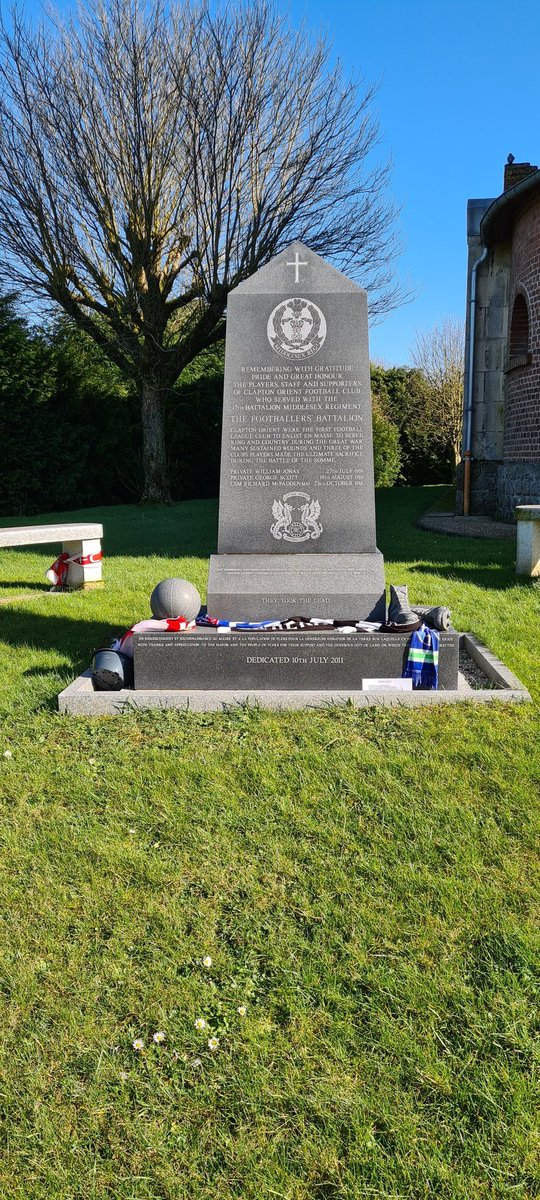 Won't make the #LOFC game today but as we're on the Somme for the first time in 2 years I had to come back here.