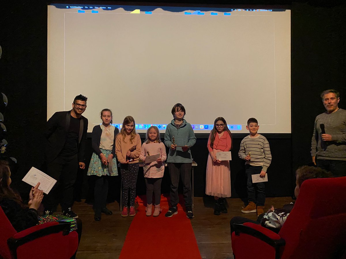 Thank you very much to <a href="/NewParkCinema/">Chichester Cinema</a> and Ali Khan at Stem Innovations for helping our children make a film! They loved watching the finished product on the big screen today. #chichester #bigscreen #STEM <a href="/jamesfield83/">James Field</a>