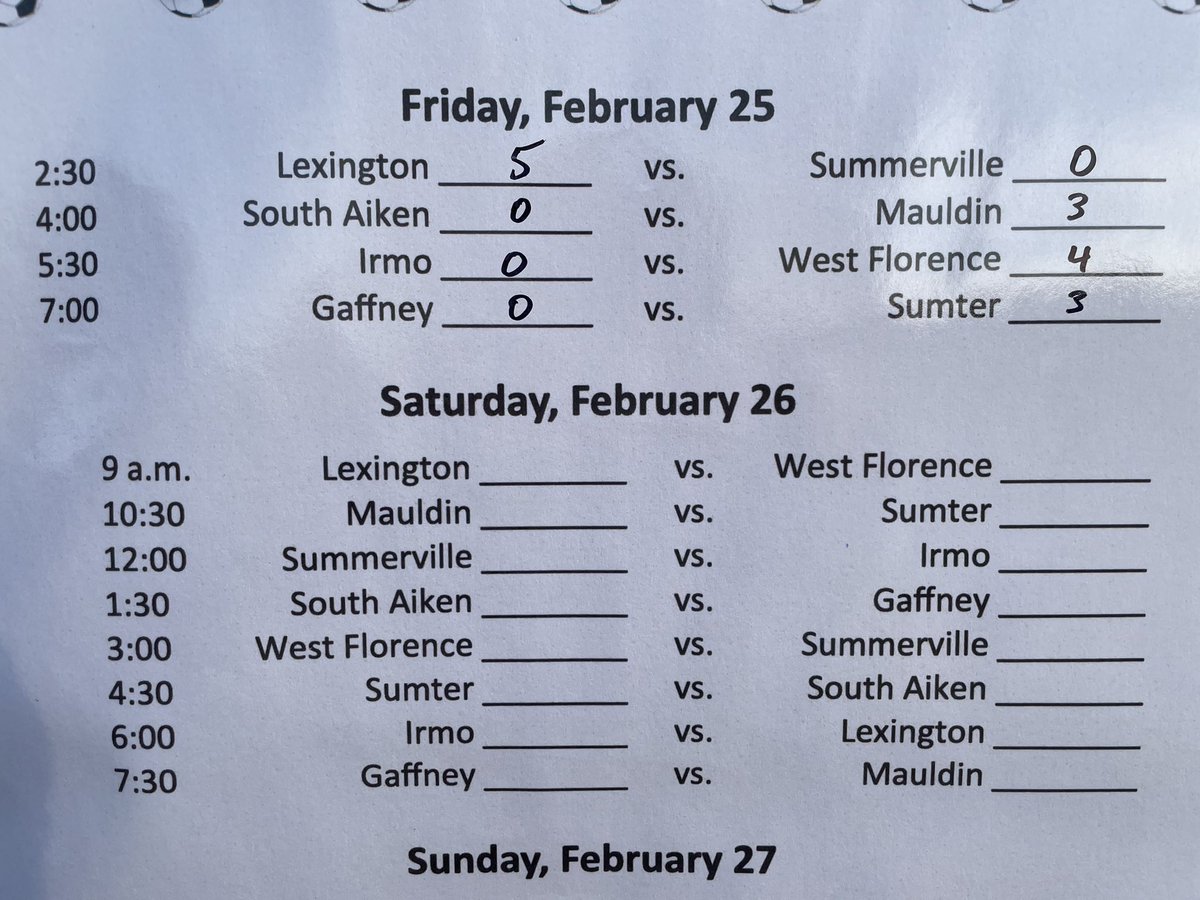 LexMenSoccerCKC's tweet image. Yesterday’s results, and today’s schedule. Going to be a great day of soccer for a great cause. #CatsKickCancer #LexGoCats