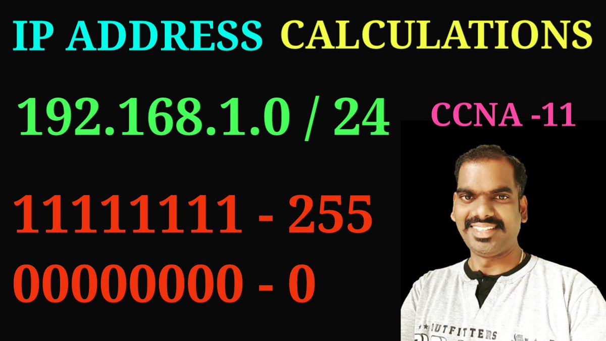 RaviAnnadurai3's tweet image. Now Streaming On youtube :
youtu.be/OVsD24cUg1E

#ipaddress #ccnaintamil #networking #networkravi #networkingintamil #education
