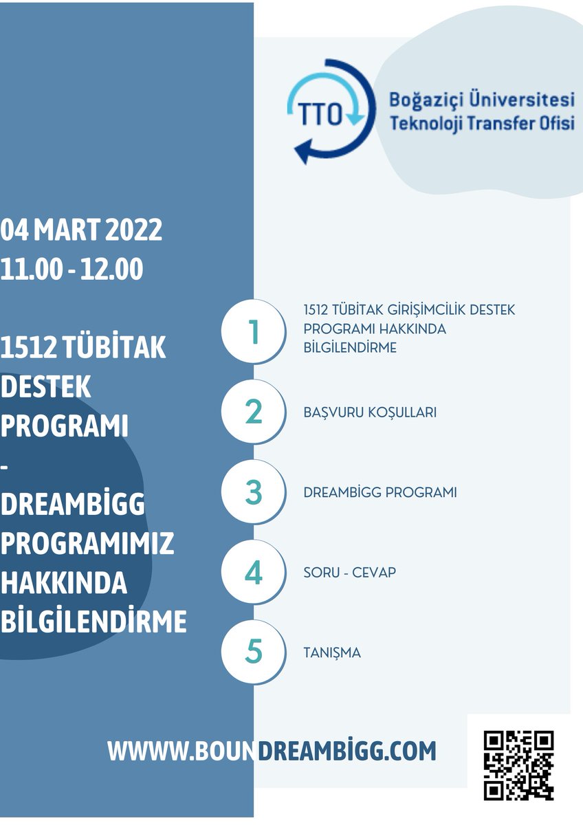 👉DREAMBİGG Programımızın tanışma toplantısına bekleriz.
Kayıt olmak için:tiny.cc/hxoouz
Toplantı linki kayıt sonrası mail olarak sizlere gönderilecektir.