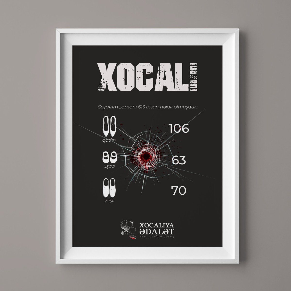 Геноцид, совершенный Арменией на государственном уровне в Ходжалы, является тяжким преступлением против человечества и цивилизации. #JusticeforKhojaly #KhojalyGenocide #Khojaly30 #Khojaly613