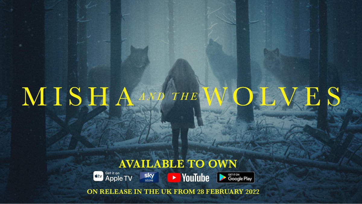 #MishaAndTheWolves is coming to Apple TV, Sky Store and Google Play next Monday, 28th February. Pre-Order now 🔗 apple.co/3521tBF