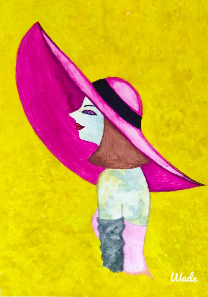 kruewade's tweet photo. Sorry, I’m too busy right now, enjoy being myself so much.

#painting #womenempowerment #artontwitter #ArtistOnTwitter #artwork https://t.co/aD9DUTkOMe