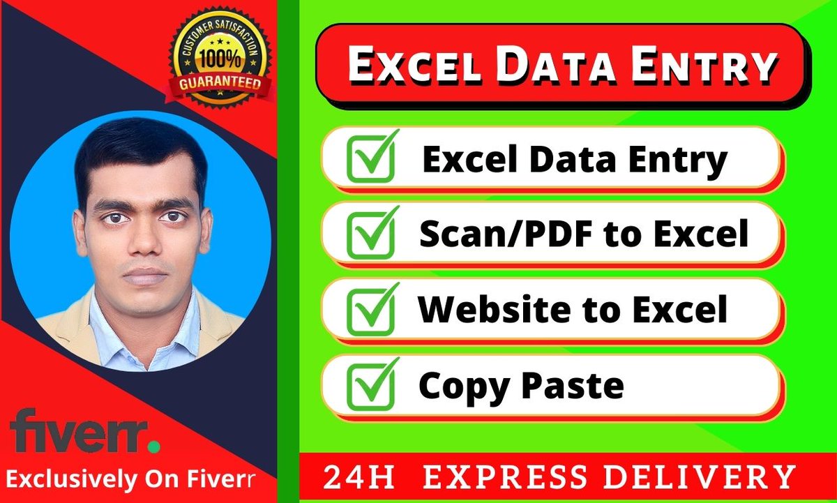 newswavebd24's tweet photo. Check out my Gig on Fiverr: I will do perfect excel data entry, website to excel, data mining, copy paste, https://t.co/APiPYTJald https://t.co/mKLvK2xhSm