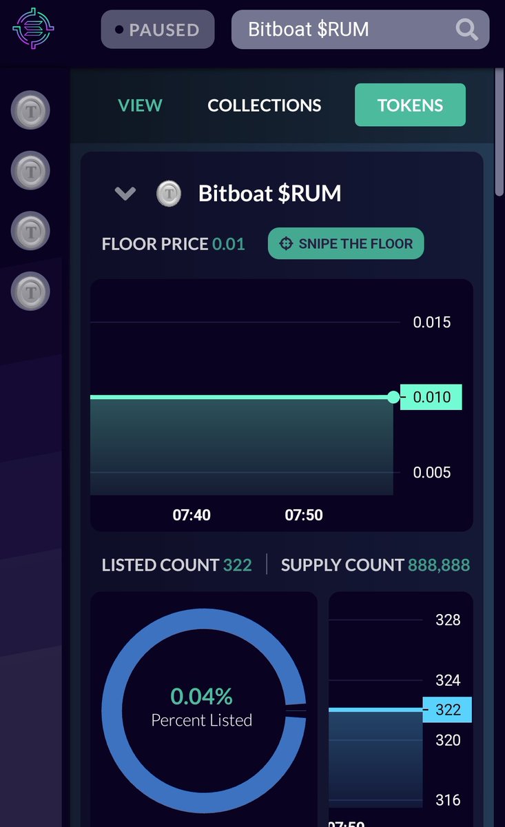 BitBoatNFT's tweet photo. Gm gm everyone ‼️
$RUM now officially listed on SolSniper 🤝 https://t.co/vUQhSIdCUZ
Arrrgh 🔥 #solana #solananfts #bitboat #bitcaptains https://t.co/MgarXNcNyX