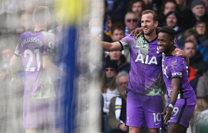 Harry Kane nets wonderful third Tottenham goal v. Leeds United