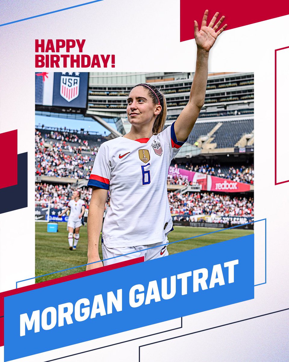USWNT's tweet photo. 🔄 RT to send @moeebrian some birthday love!🎂🎂🎂 https://t.co/GSkcfbz17y