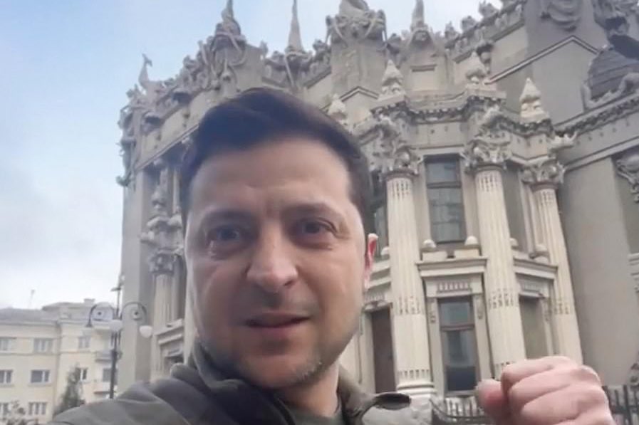 Ukrainian President Volodomyr Zelensky makes me proud to be Jewish.